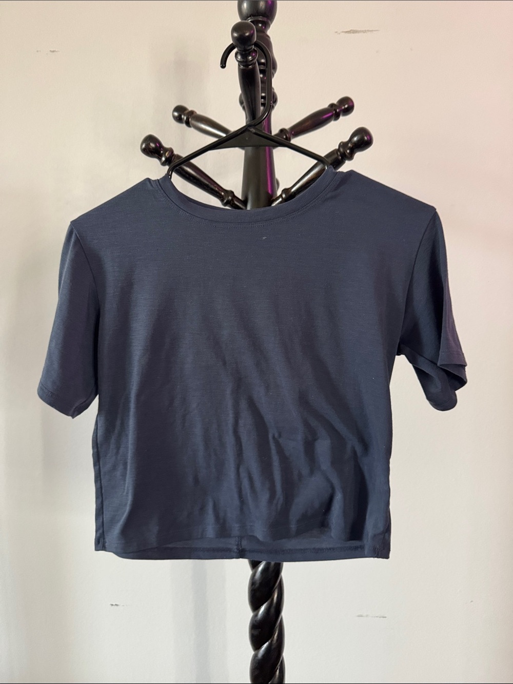 all in motion Hunter Green Crop Top